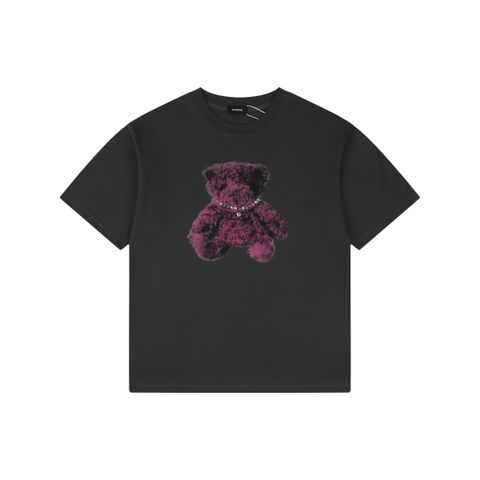 we11done-studded-necklace-bear-print-t-shirt