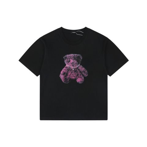 we11done-studded-necklace-bear-print-t-shirt