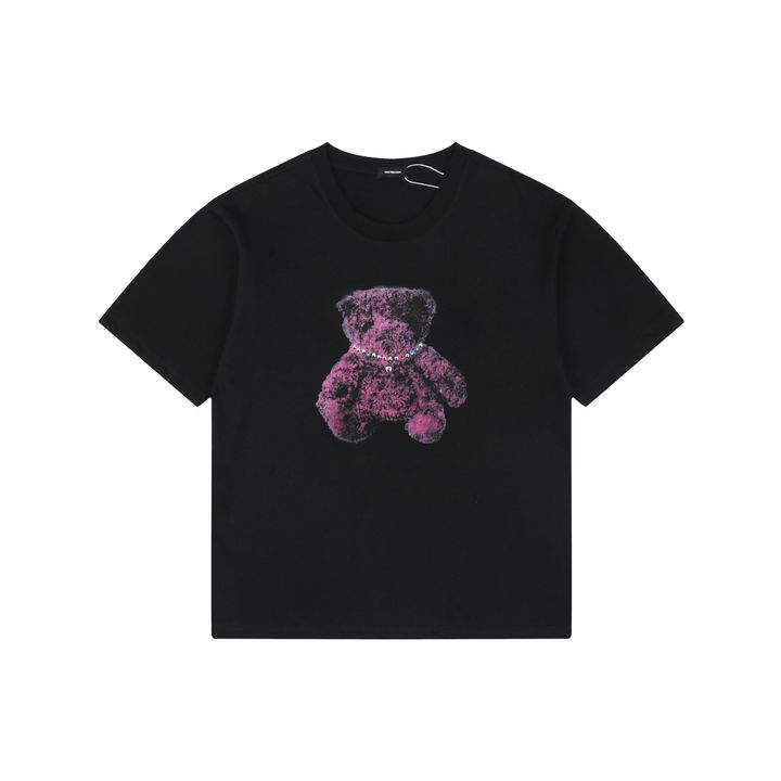 we11done-studded-necklace-bear-print-t-shirt