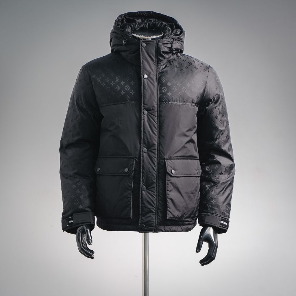 louis-vuitton-monogram-panel-hooded-down-jacket
