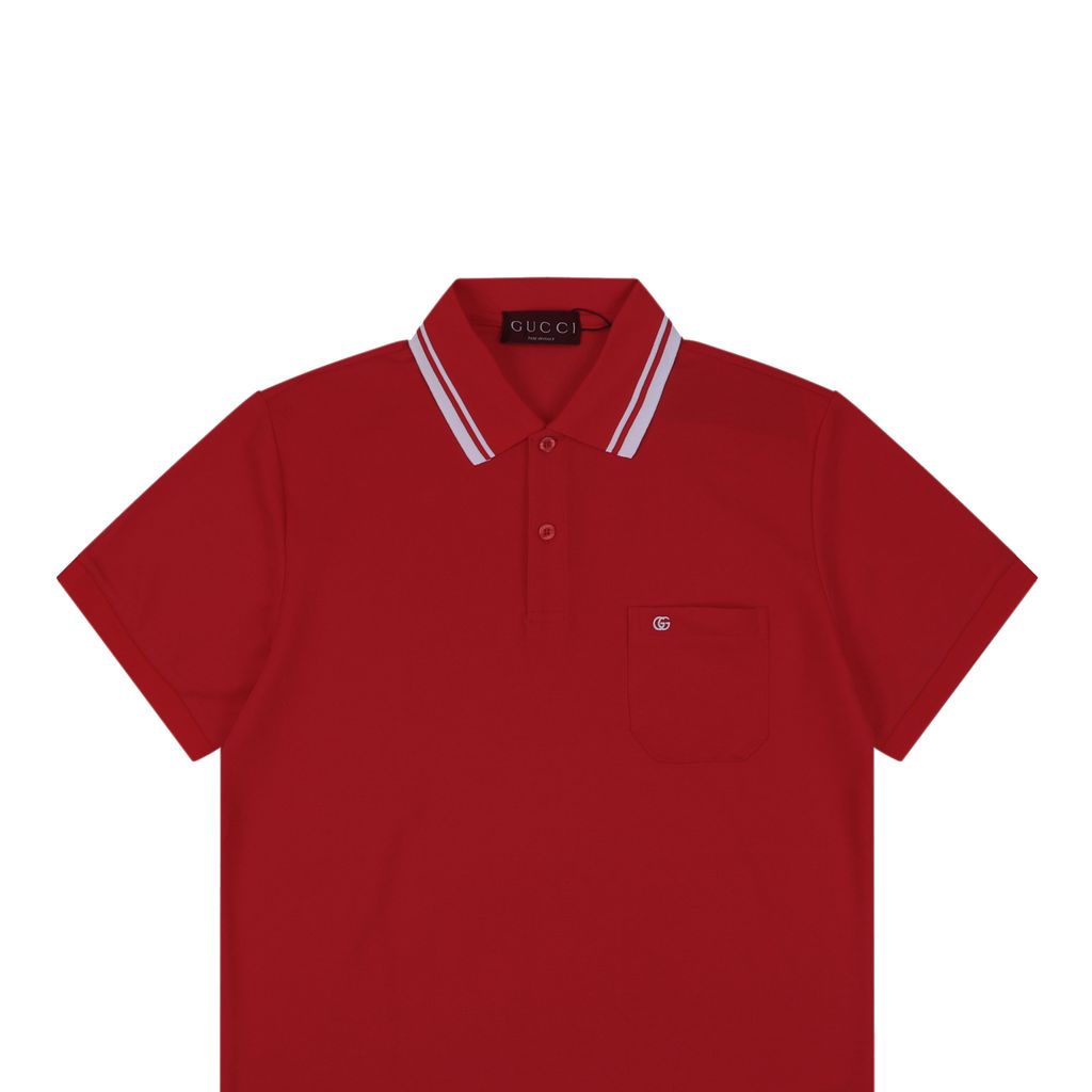 gucci-red-pure-cotton-pique-short-sleeve-polo