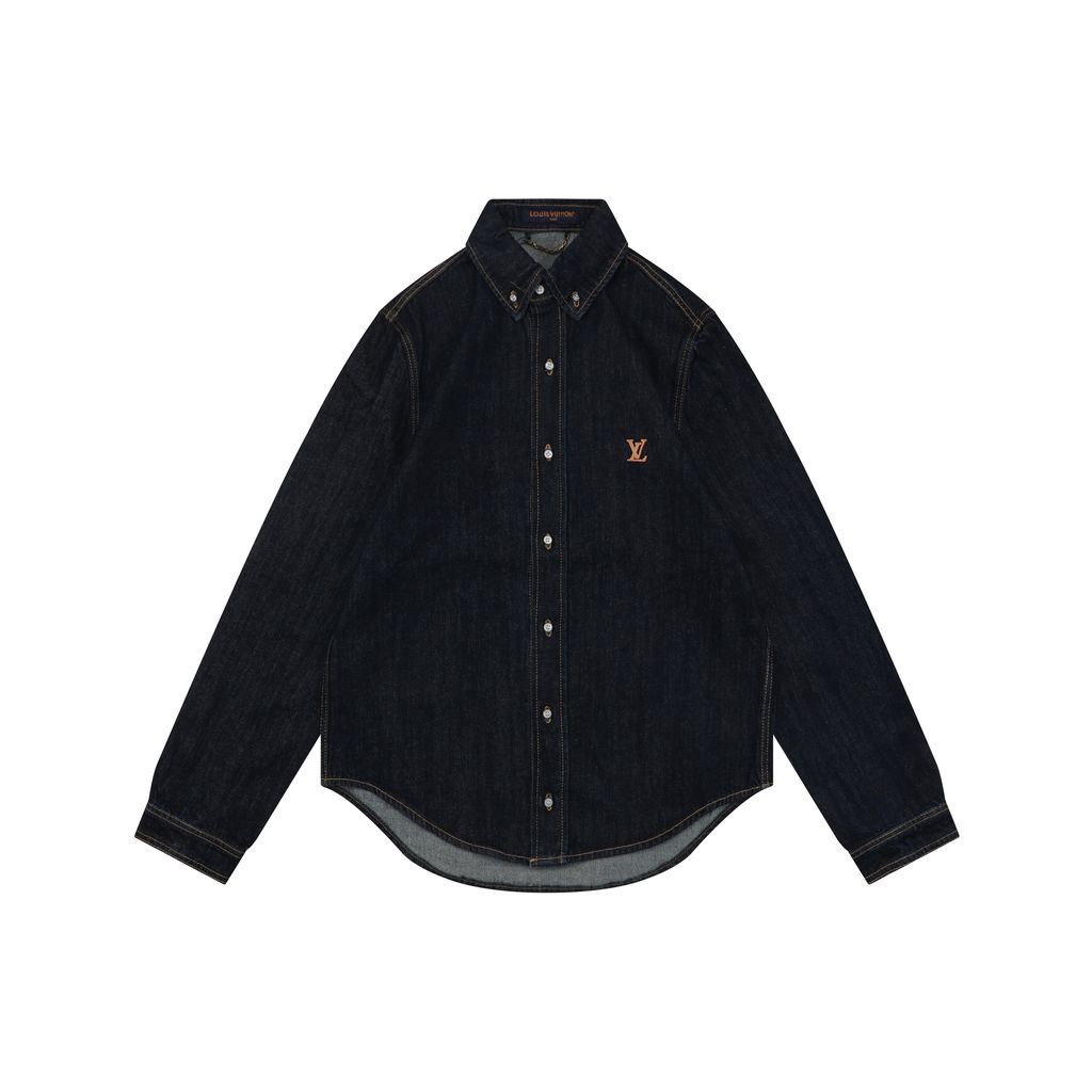 louis-vuitton-monogram-leather-label-denim-shirt-jacket