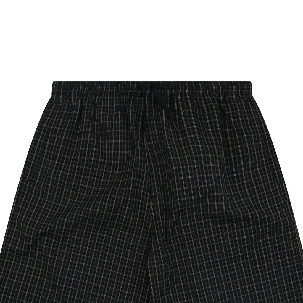 balenciaga-cotton-linen-blend-elastic-waist-shorts