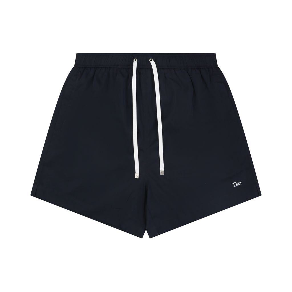 christian-dior-white-drawstring-nylon-shorts