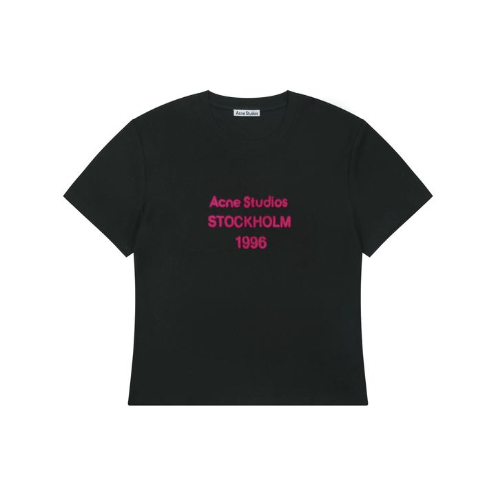 acne-studios-1996-pink-flocked-letter-t-shirt