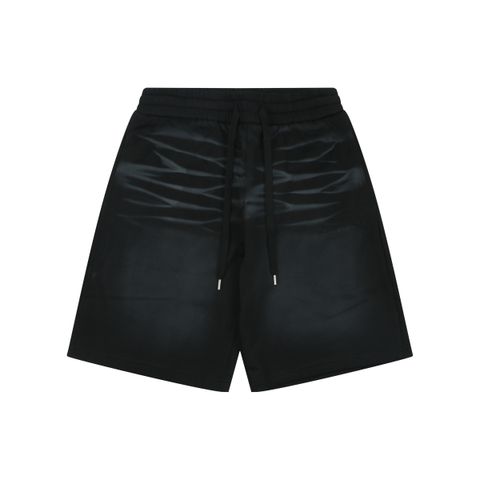 balenciaga-paris-letter-whisker-denim-shorts