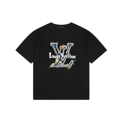 louis-vuitton-spray-hollow-monogram-letter-print-t-shirt