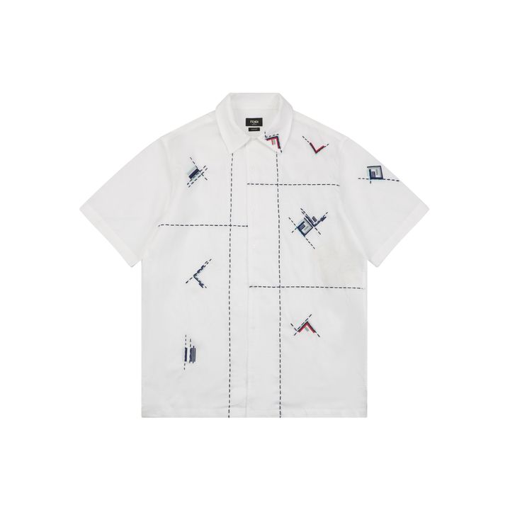 fendi-ff-dashed-embroidered-short-sleeve-shirt