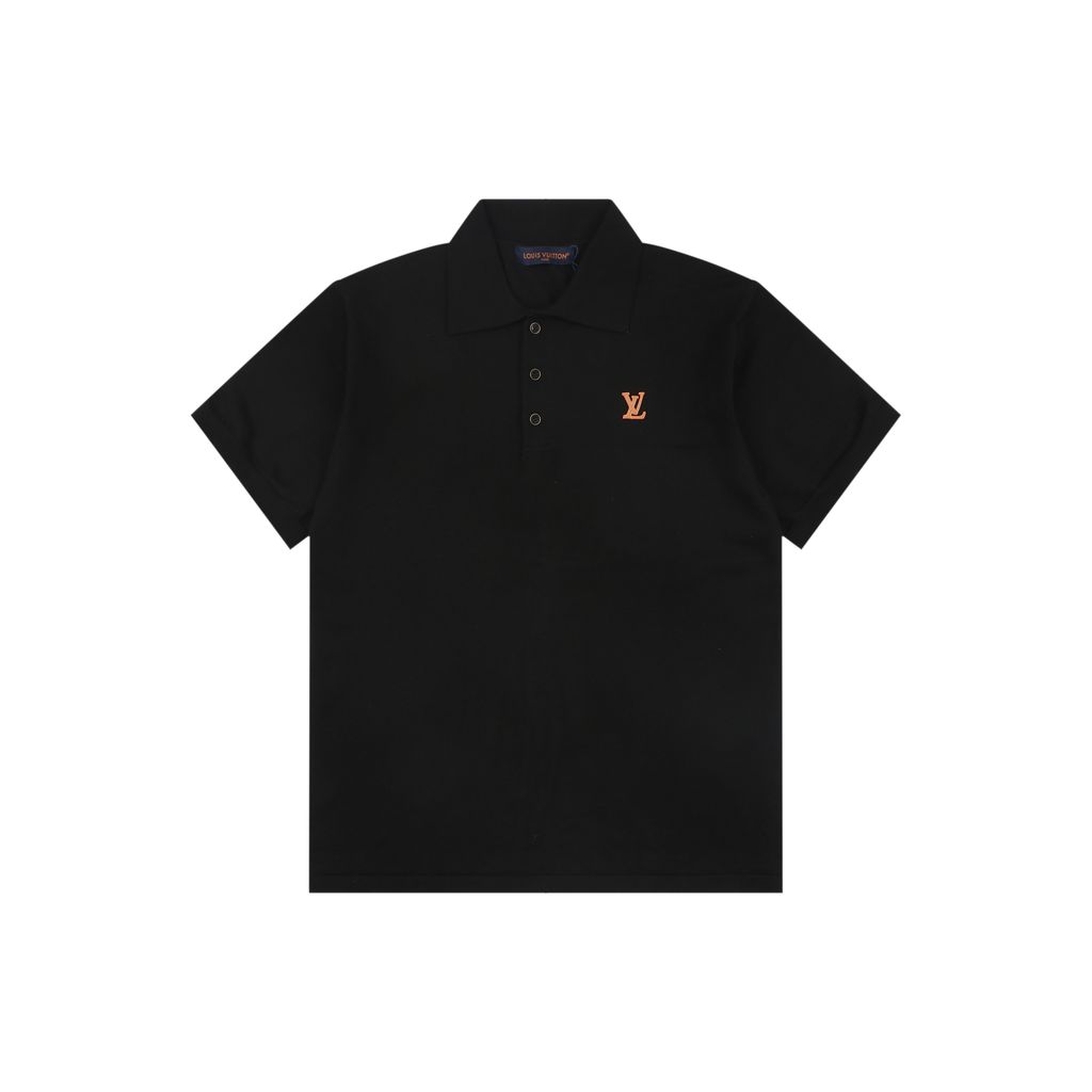 louis-vuitton-monogram-letter-leather-patch-jacquard-polo-shirt