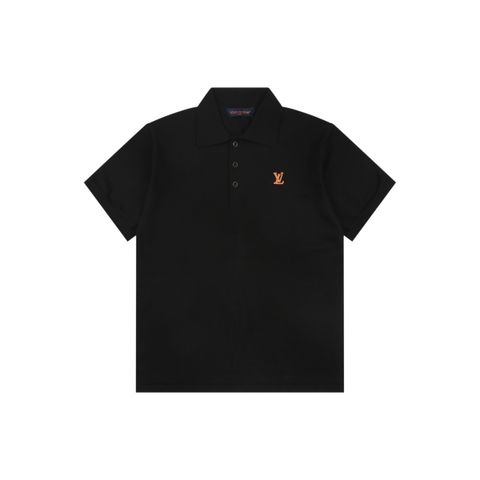 louis-vuitton-monogram-letter-leather-patch-jacquard-polo-shirt
