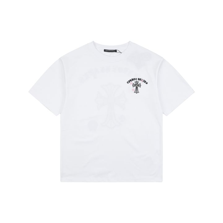 chrome-hearts-pink-sakura-sanskrit-large-cross-embroidered-t-shirt