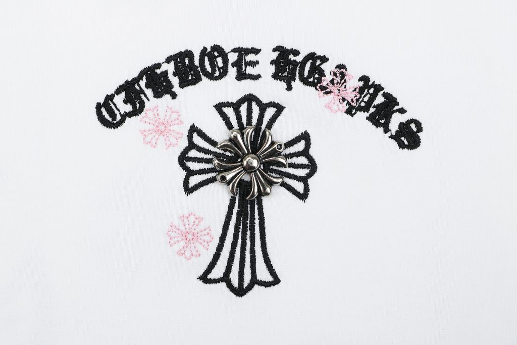 chrome-hearts-inspired-pink-cross-embroidery-shirt