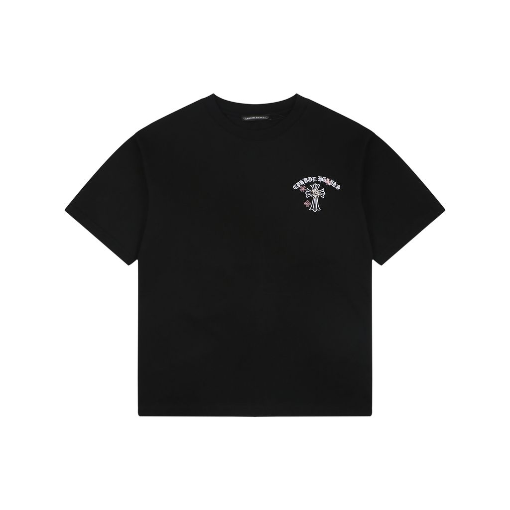 chrome-hearts-pink-sakura-sanskrit-large-cross-embroidered-t-shirt