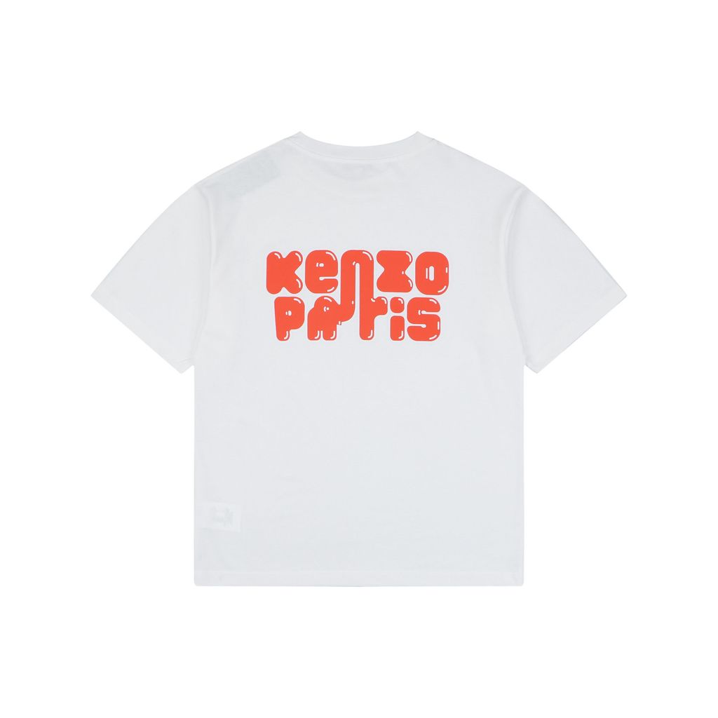 kenzo-elephant-letter-print-t-shirt