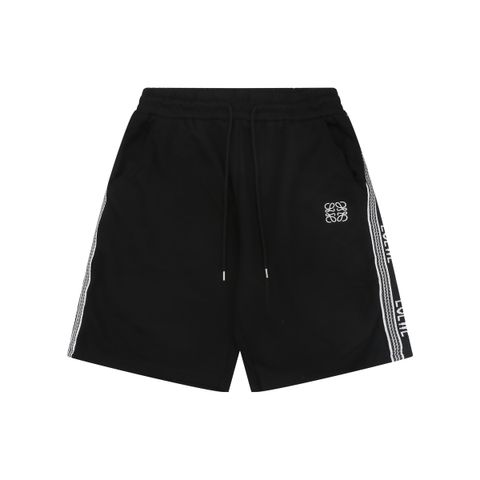 loewe-side-flower-logo-letter-tape-shorts