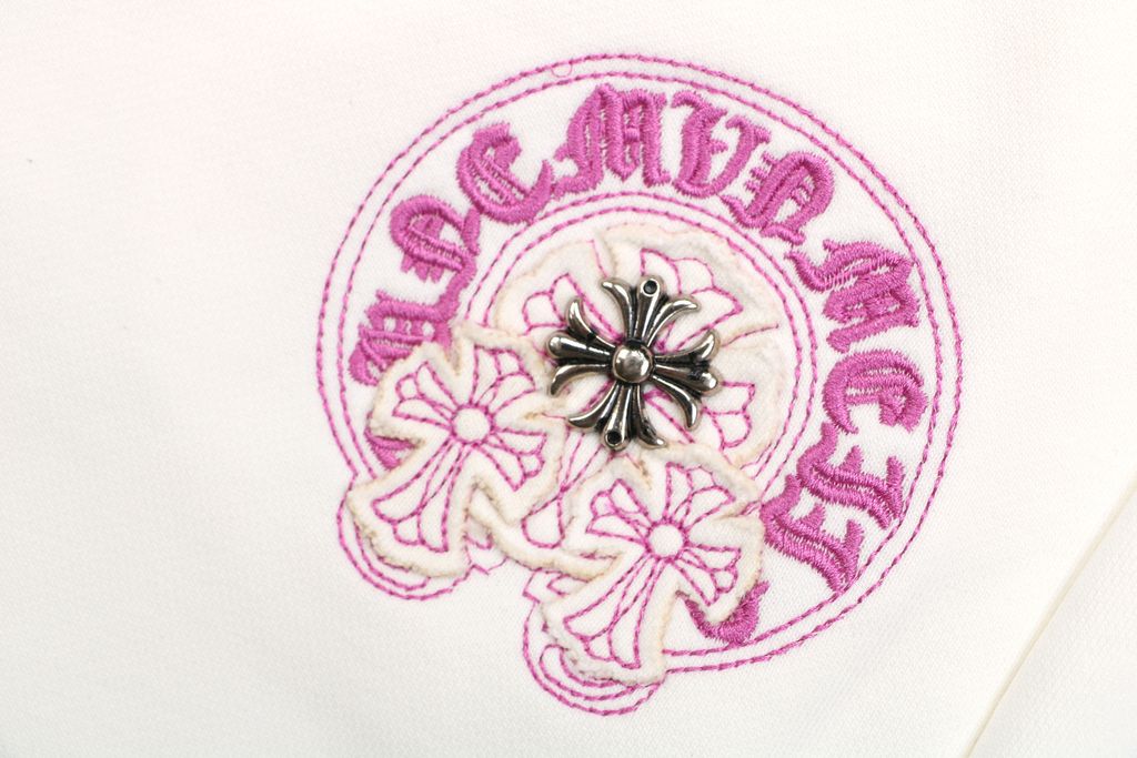 chrome-hearts-inspired-sanskrit-cross-embroidered-shorts
