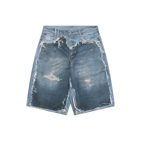 acne-studios-1981m-distressed-frayed-print-denim-shorts
