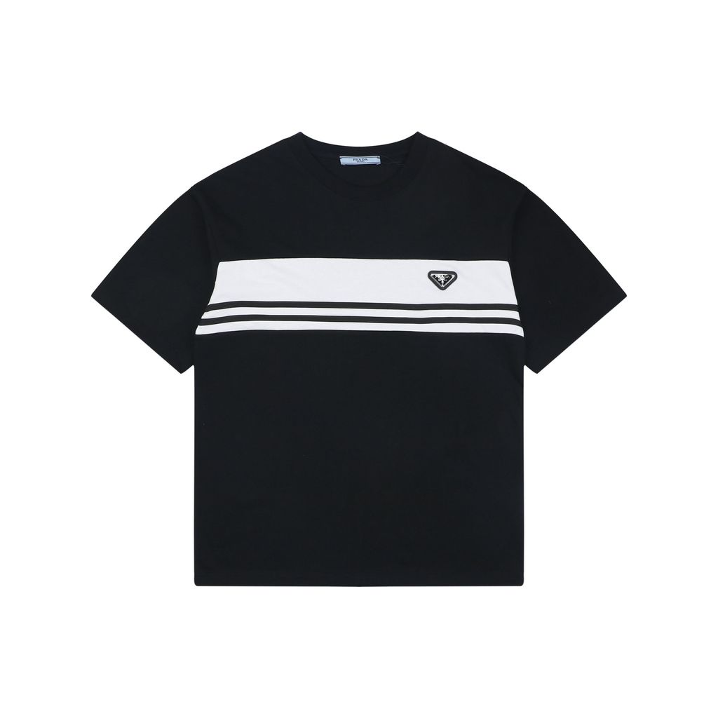 prada-striped-triangle-logo-t-shirt