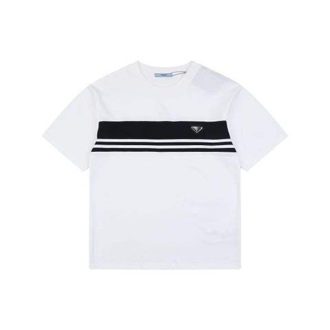 prada-striped-triangle-logo-t-shirt