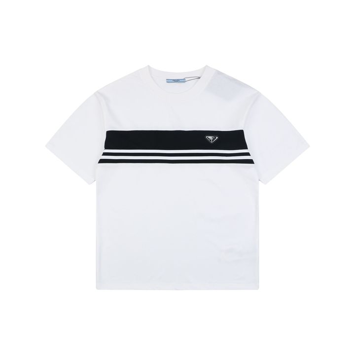 prada-striped-triangle-logo-t-shirt