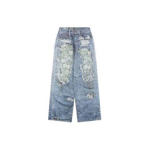 acne-studios-1981m-distressed-rose-print-denim-pants