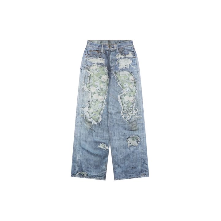 acne-studios-1981m-distressed-rose-print-denim-pants