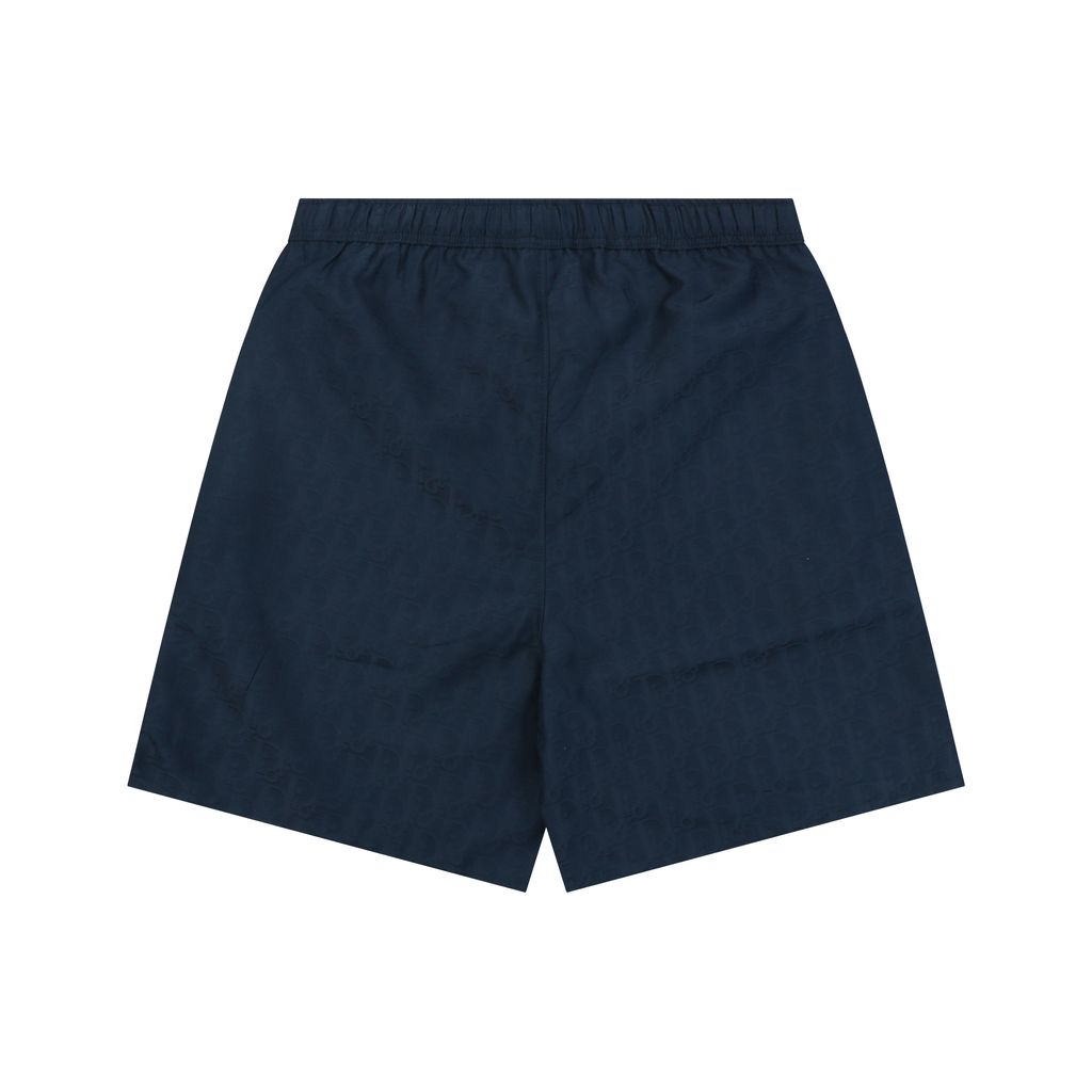 christian-dior-dark-blue-oblique-jacquard-shorts