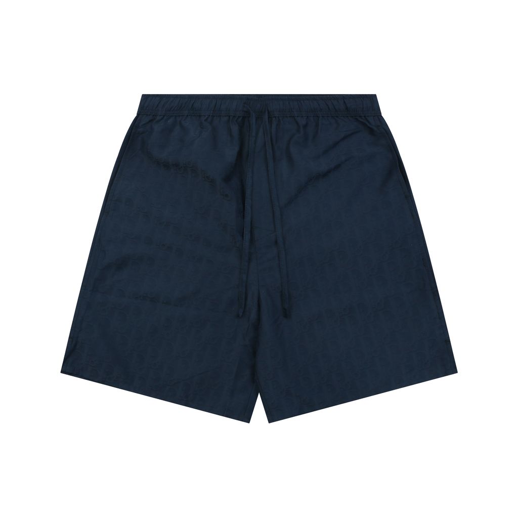 christian-dior-dark-blue-oblique-jacquard-shorts