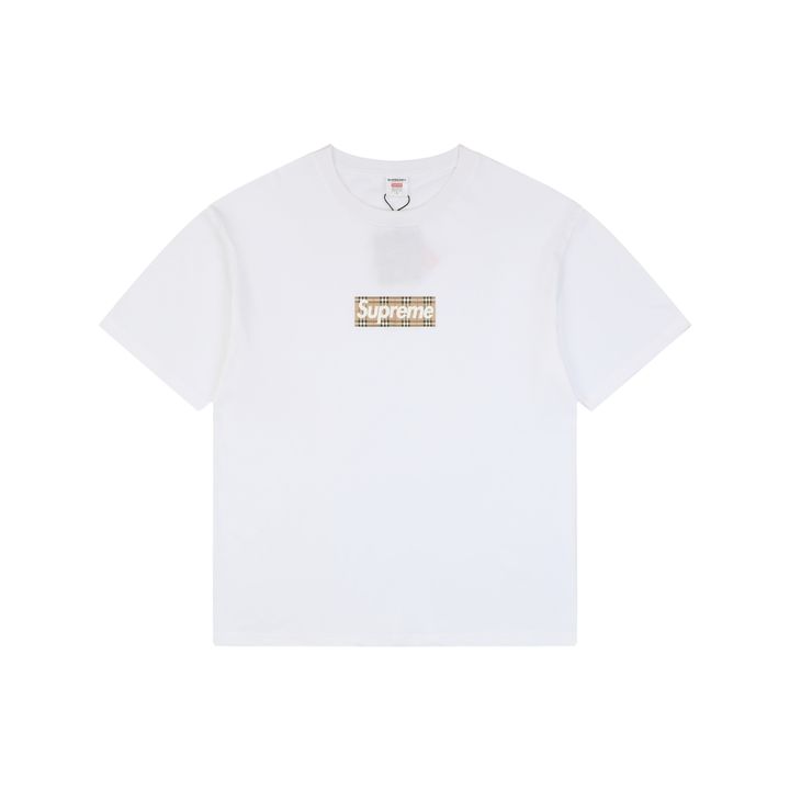 supreme-check-box-letter-print-t-shirt