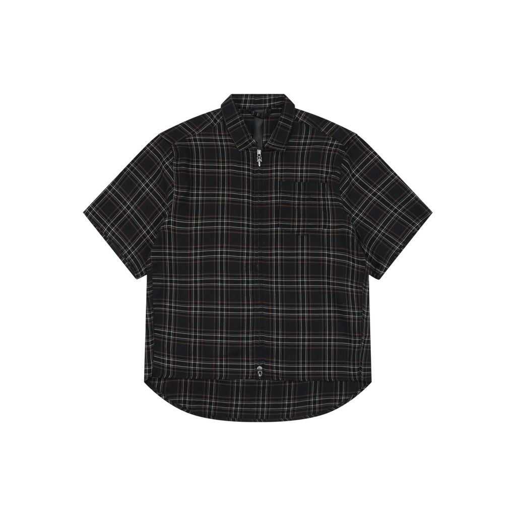 chrome-hearts-check-short-sleeve-shirt