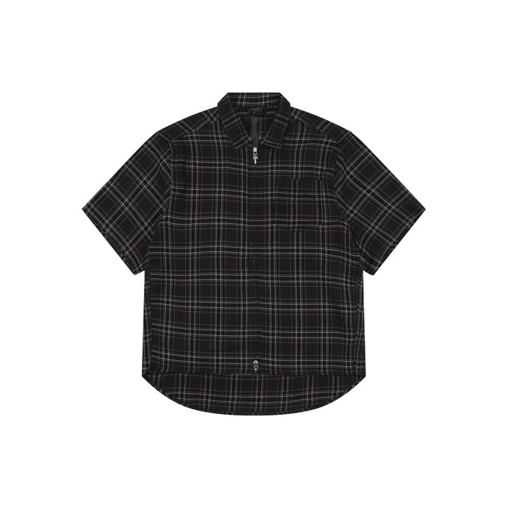 chrome-hearts-check-short-sleeve-shirt