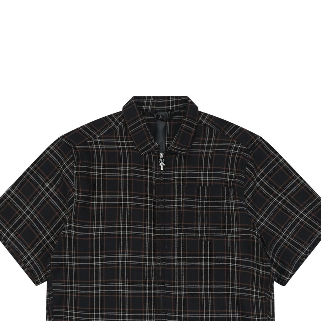 chrome-hearts-320g-plaid-cotton-dagger-zipper-shirt