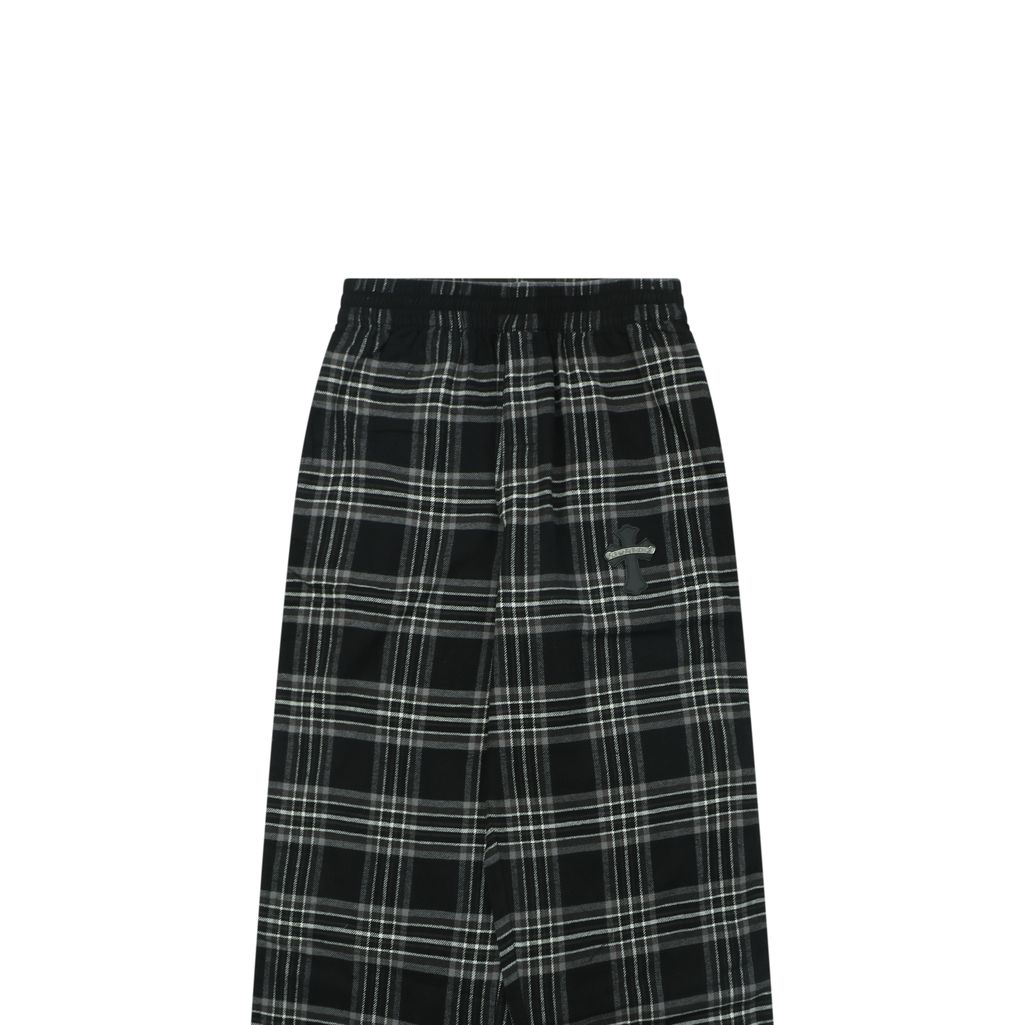 chrome-hearts-brushed-flannel-wide-leg-plaid-trousers