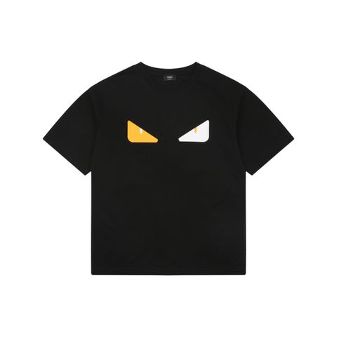 fendi-yellow-white-monster-eyes-rubber-print-t-shirt