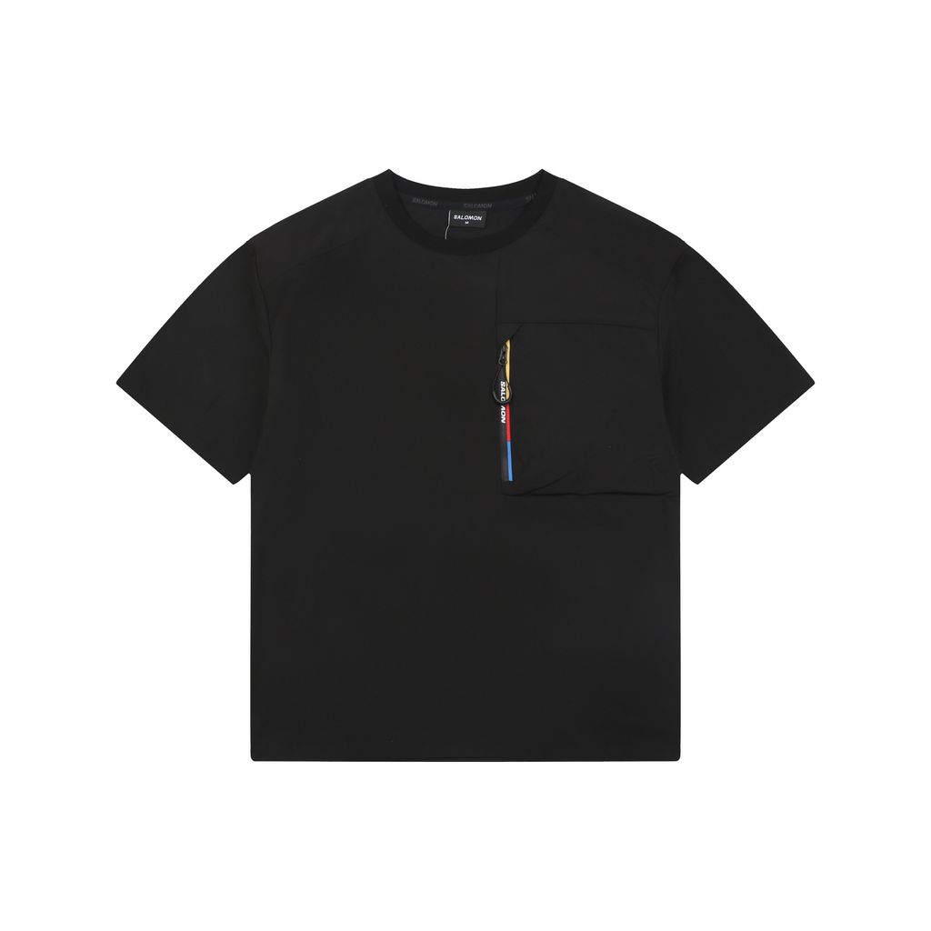 salomon-logo-zipper-short-sleeve-shirt