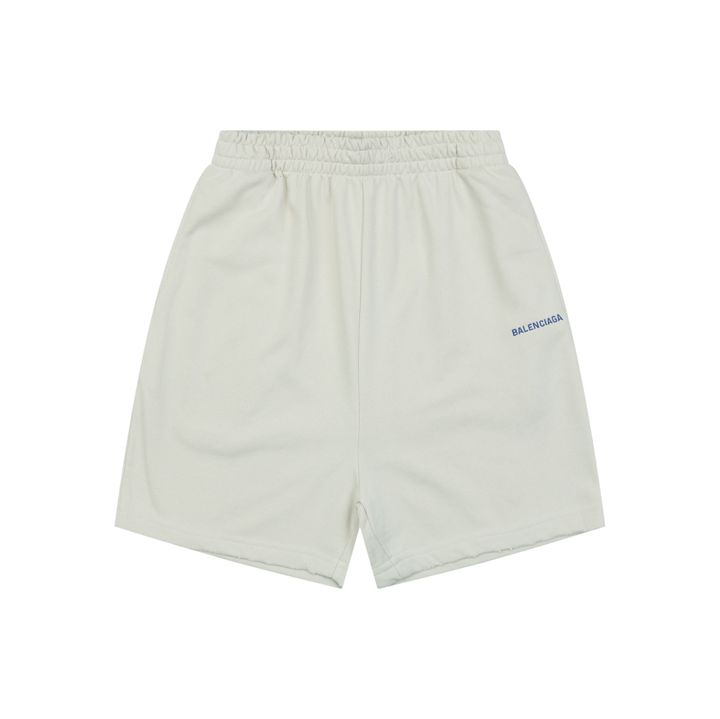 balenciaga-small-paris-letter-embroidered-shorts