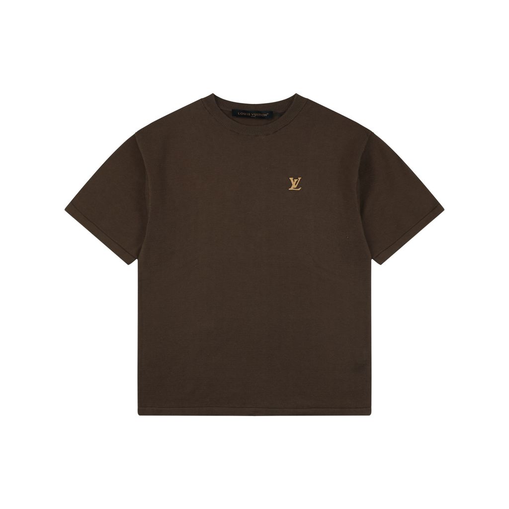 louis-vuitton-monogram-letter-leather-patch-jacquard-t-shirt