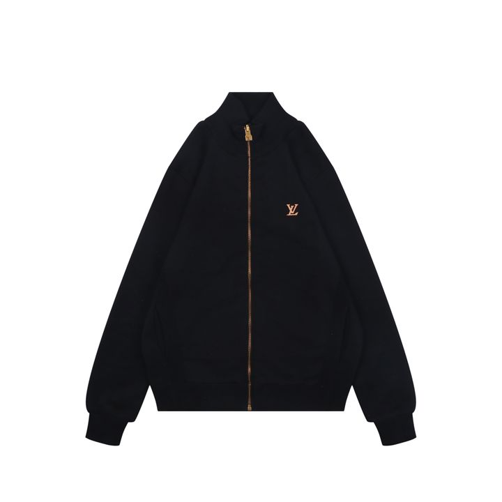 louis-vuitton-monogram-letter-applique-reversible-zip-hoodie