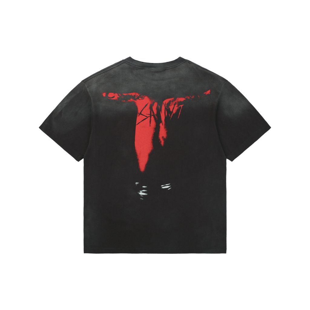 saint-michael-hanging-bat-print-t-shirt