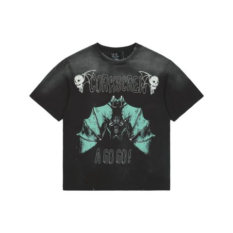 saint-michael-hanging-bat-print-t-shirt