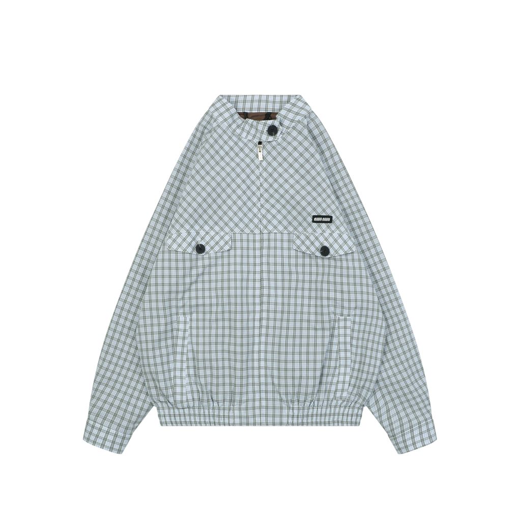 miu-miu-blue-grey-gingham-harrington-jacket