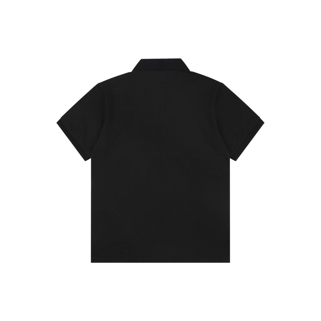 da Gold Triangle Logo 210g Cotton Piqué Polo Shirt