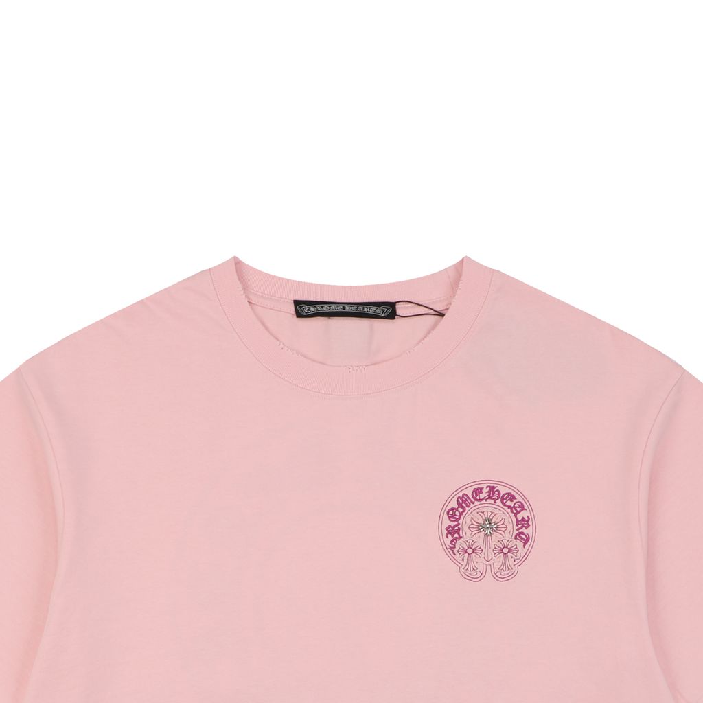Chrome Hearts 230g cotton embroidered loose fit tee
