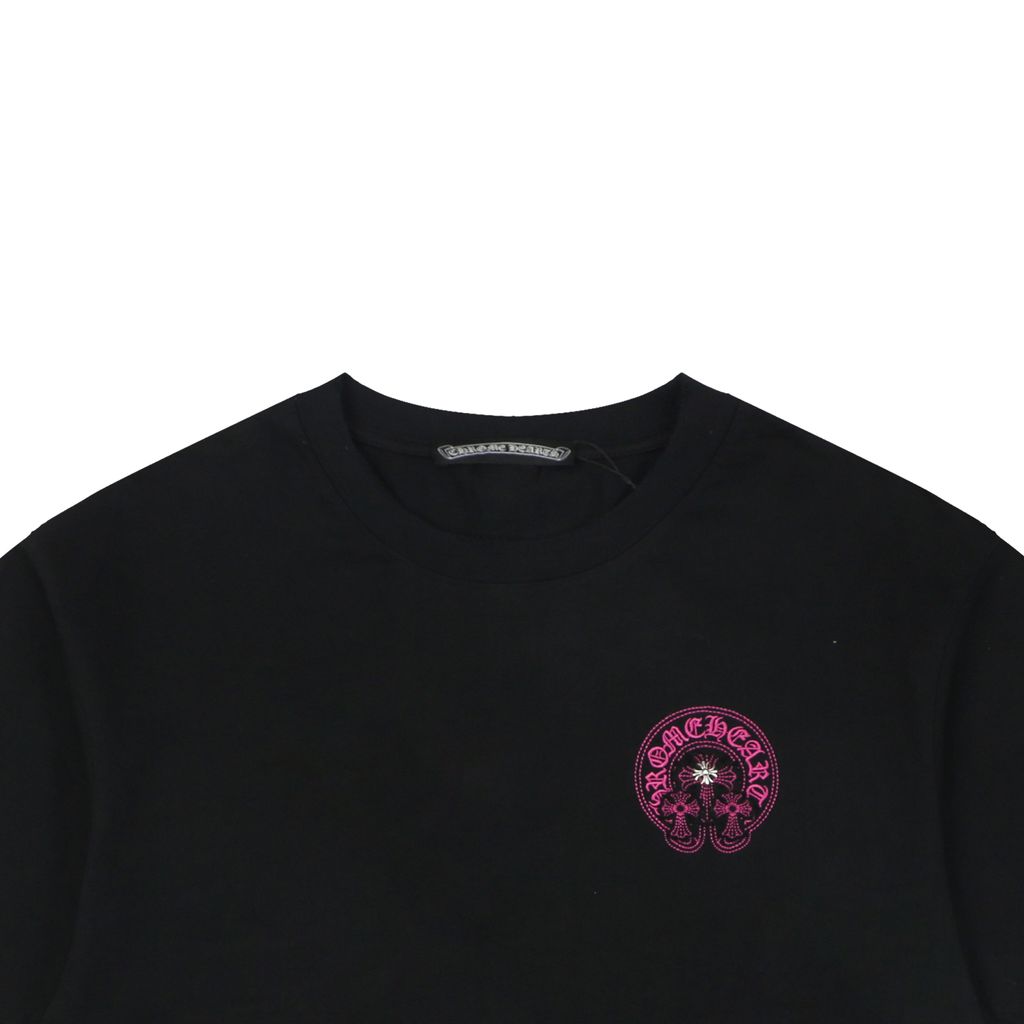 Chrome Hearts 230g cotton embroidered loose fit tee