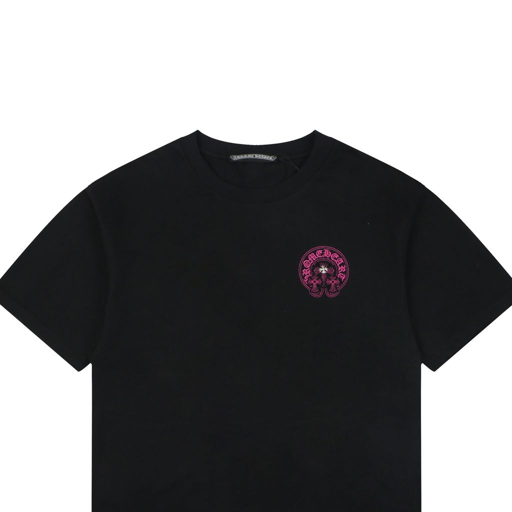 Chrome Hearts 230g cotton embroidered loose fit tee