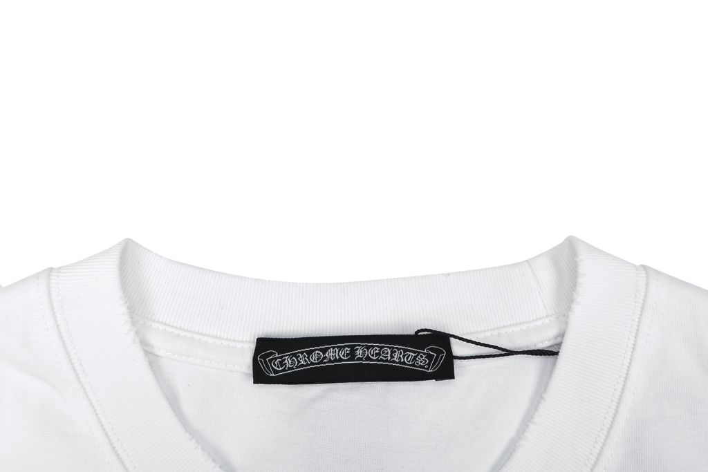 Chrome Hearts 230g cotton embroidered loose fit tee