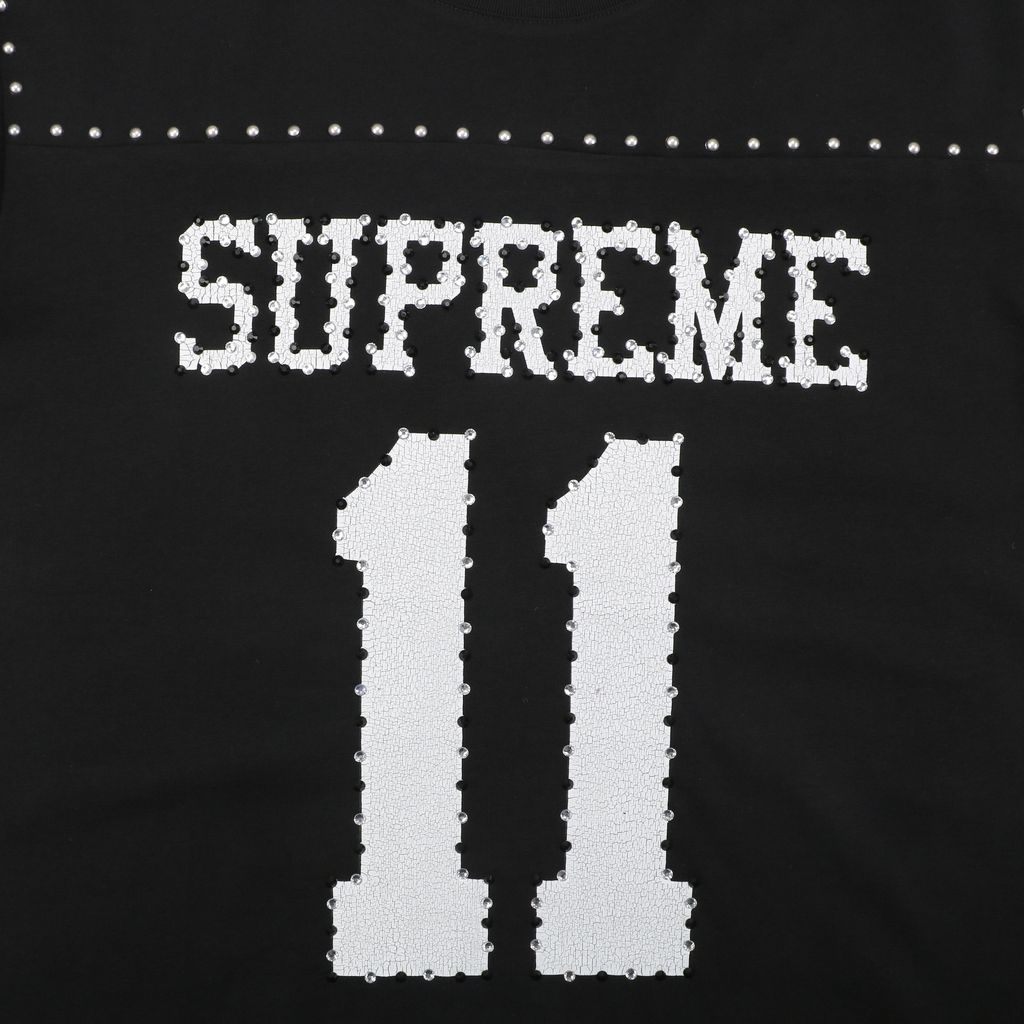 Supreme No. 11 black graphic tee