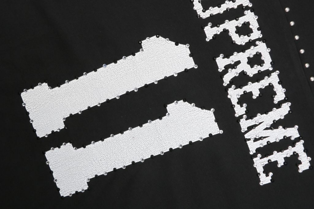 Supreme No. 11 black graphic tee