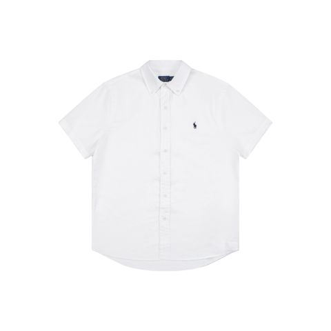 Ralph Lauren Pony Logo Pure Linen Short Sleeve Shirt