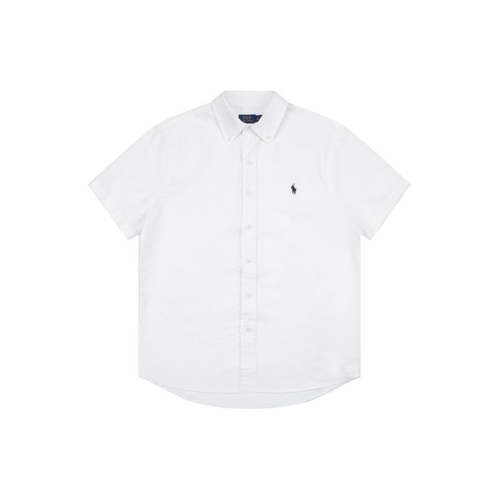Ralph Lauren Pony Logo Pure Linen Short Sleeve Shirt